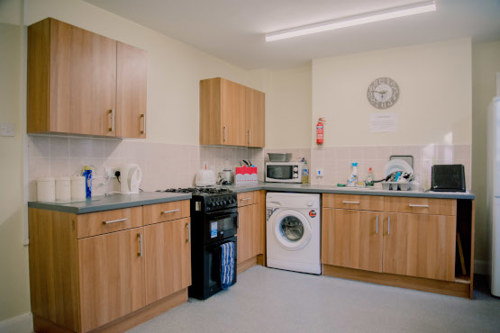 interior shot of kitchen