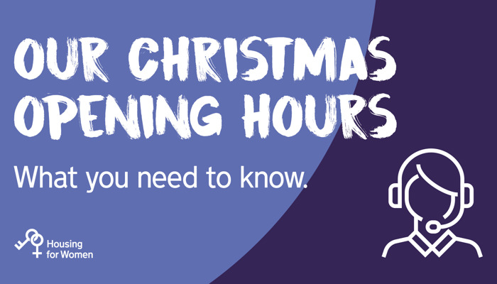 logo for Our Christmas opening hours 
