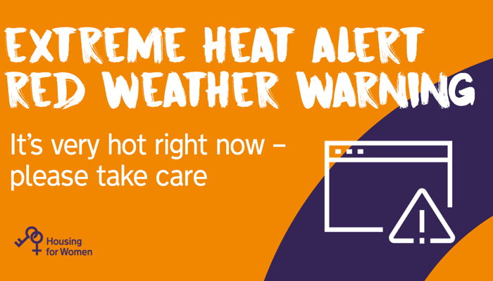 logo for Red Heat-Health Alert Across England 